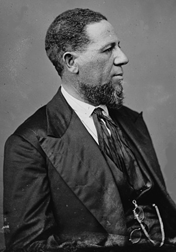 Hiram Rhodes Revels (R-MS; Senate, 1870-71; Library of Congress)
