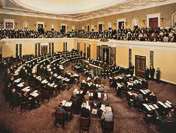 September 24, 1963: The First Official Photograph of the United States Senate in Session