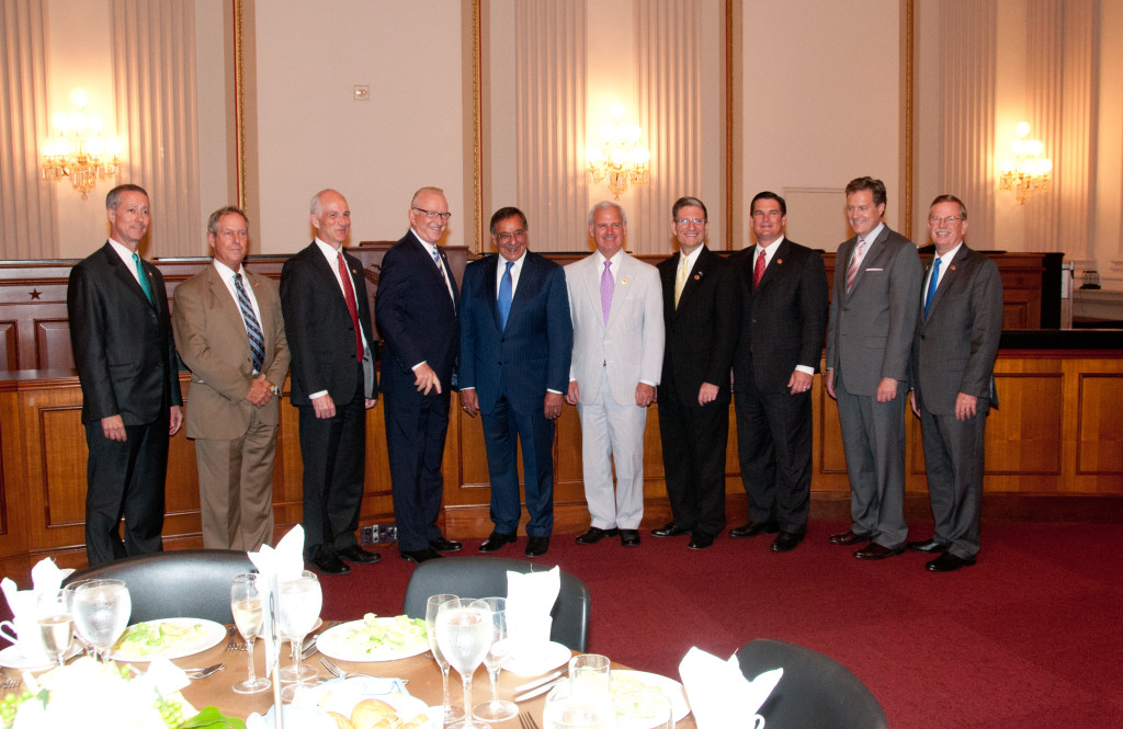 Committee members with the Honorable Leon Panetta