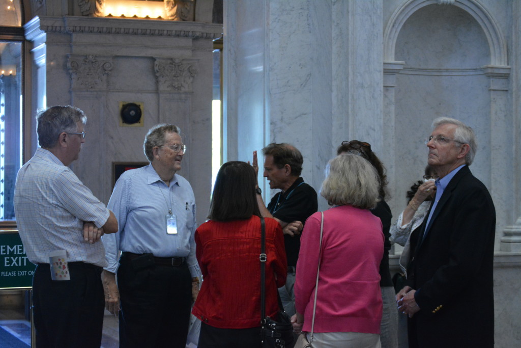 USCHS Members on Library of Congress Tour