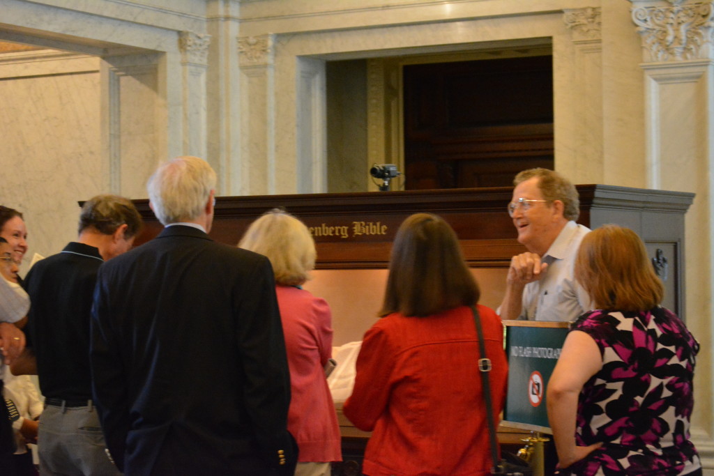 USCHS Members on 2015 Library of Congress Tour