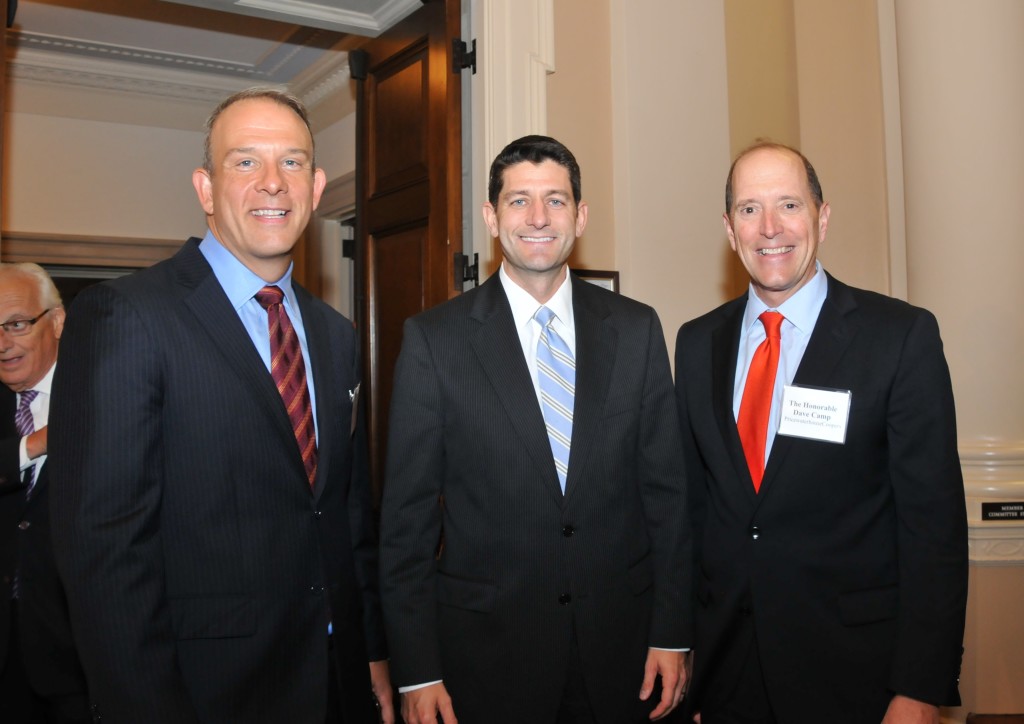 James Brandell (Dykema), Chairman Paul Ryan (R-WI), and the Honorable Dave Camp