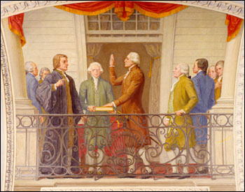 George Washington’s First Inauguration