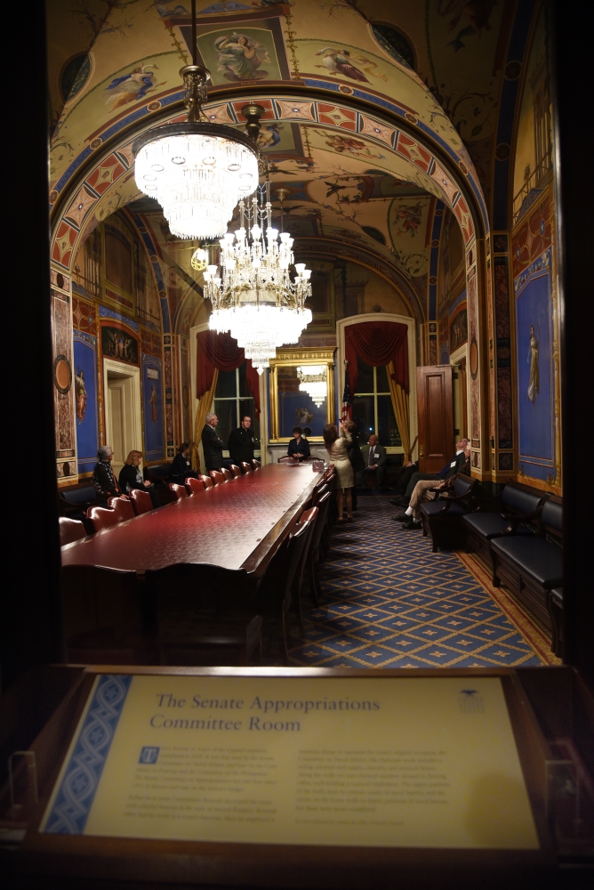 The Senate Appropriations Committee Room