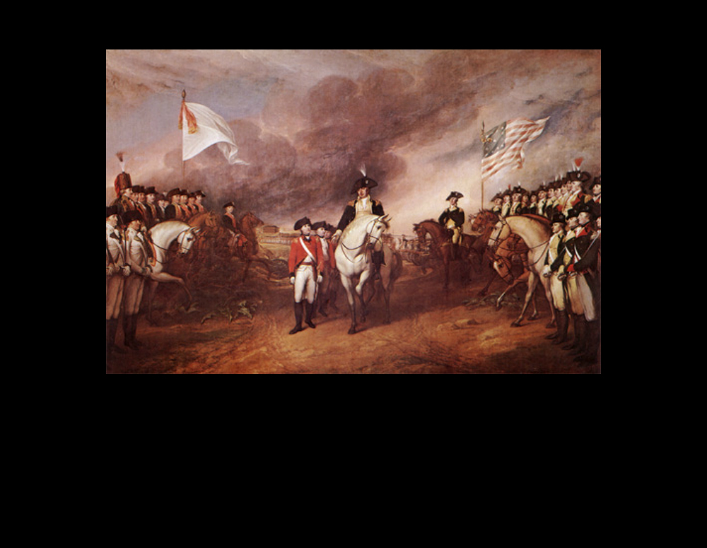 Surrender of Lord Cornwallis at Yorktown, Virginia, October 19th, 1781 | John Trumbull