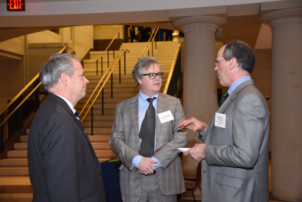 Patrick Driessen, David Reishus (Compass Lexecon), and Christopher Overend (Joint Committee on Taxation)
