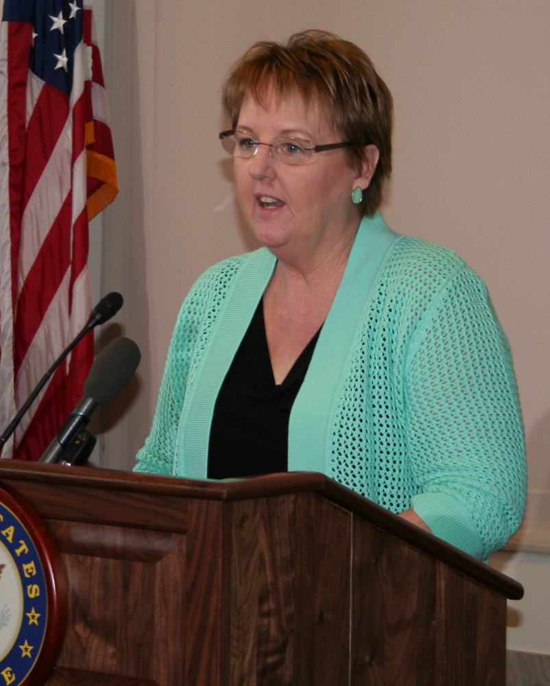 Senate Historian Betty Koed