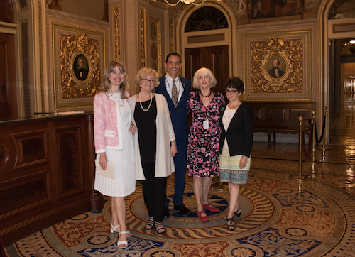 Experts Amy Elizabeth Burton, Christiana Cunningham-Adams, Tom Fontana, Dr. Barbara Wolanin, and Dr. Michele Cohen shared their knowledge and experiences with guests.
