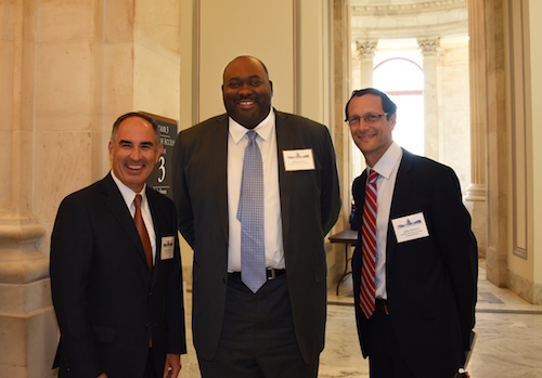 Steve Cortese, James Hayes, and John Rafetto attended the reception.