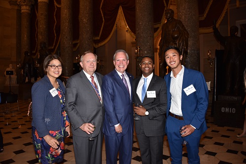 USCHS Honors 116th Congress: Michele Chin, USCHS Chairman Donald G. Carlson, Scott McCandless of PwC, Freddy Mitchell of PwC, and Rocky Sonemangkhara of Allergan