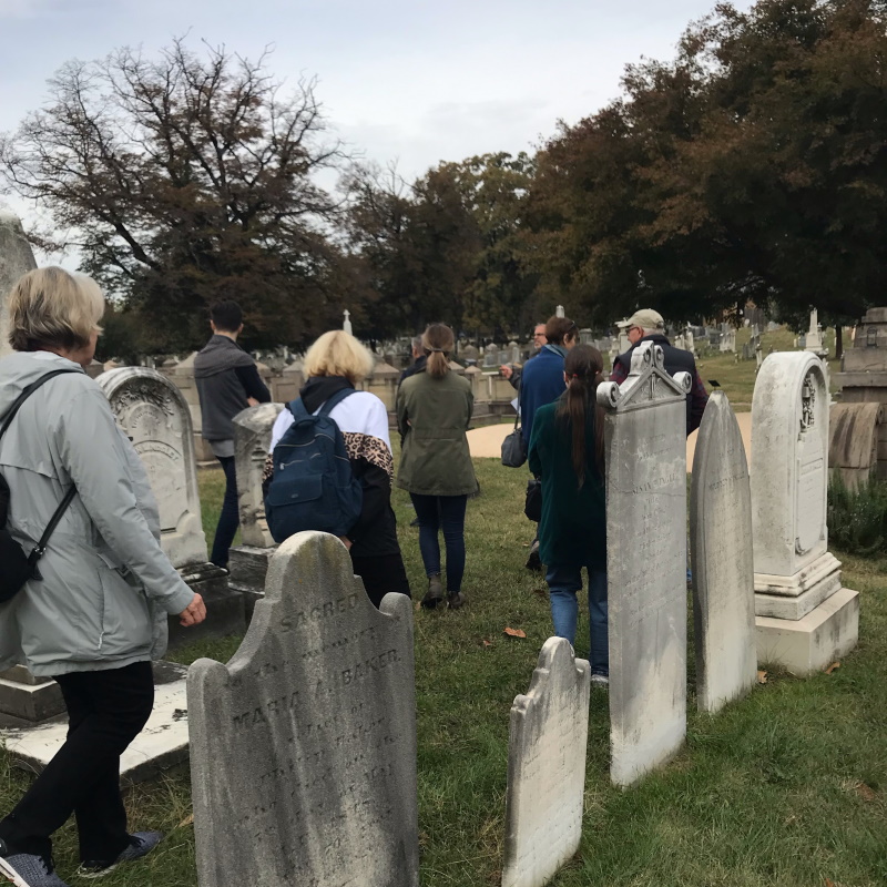 USCHS 2019 Congressional Cemetery Tour