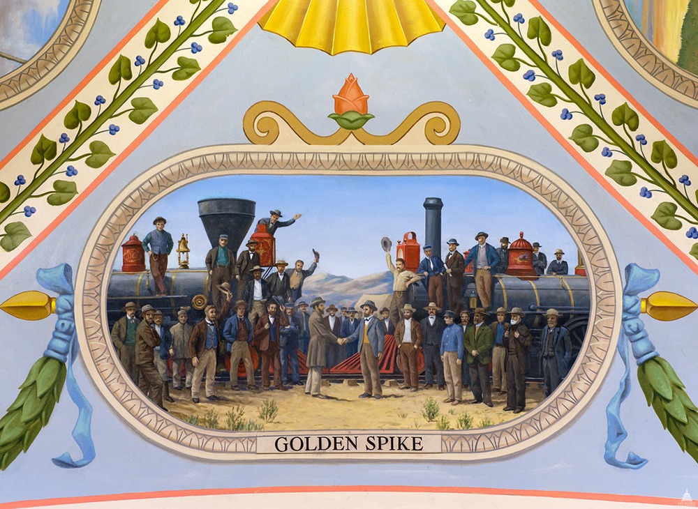 Image of the Golden Spike, from the Architect of the Capitol