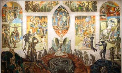 Image of the Mural in United Nations Security Council
